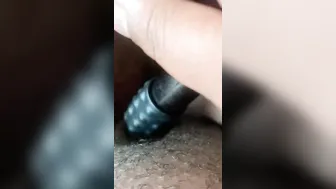 Huge Clitoris Pleased w/ Dildo point of view Pt. two