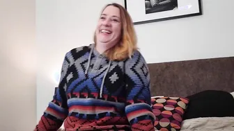 Swallow porn video – Casting Curvy: 40 year older PAWG mom does her first porn audition