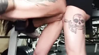 4K PERSONAL COACH breaks MY ASSHOLE inside the gym during WORKOUT ANAL CUMSHOT ChantyChrys