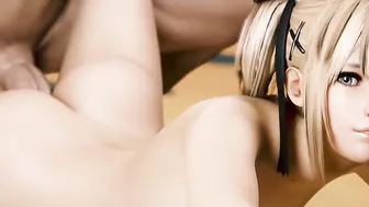 [ WOPA ] - EXTRA TINY blonde chick get arrested and pounded by gigantic man bwc - (3D HD)