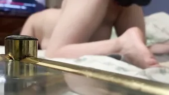 She can take gigantic penis