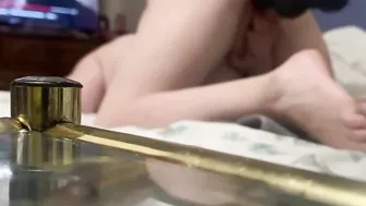 She can take gigantic penis