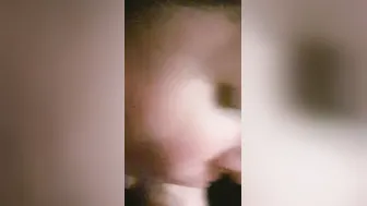 Stepsister sloppy bj hj with biting swallowing cum