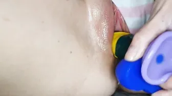 BOMBSHELL TURNED ON milf Amature Feet Play  Twat Boned..