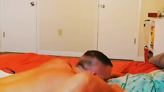 OMG you are amazing at this she has powerful noisy fast orgasm from gets eaten out