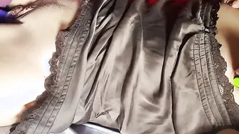 nippleringlover freaky MILF masturbating pierced cunt and rubbing big pierced
