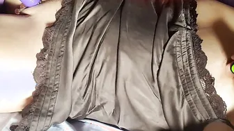 nippleringlover freaky MILF masturbating pierced cunt and rubbing big pierced