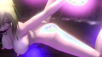 【MMD R-19 yo SEX DANCE】THE NORTHWOOD LAIR GUMI EXTREME ANAL SEX NAILED BY HUGE MONSTER COCK[MMD]