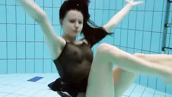 Gigantic boobies Kristy tiny hooters Petra underwater