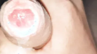Quick spunk shot from turned on scally chav motherfucka