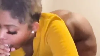 Step sis thick butt eating dik up