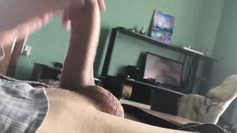 Fast jizzed before the walk