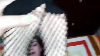 Nailed into panties + oral sex + doggy style