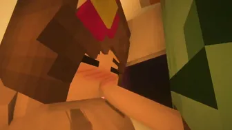 Minecraft Jenny Porn Game | glass purple room