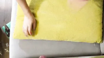 Luna Masturbates Then Offer Oral Sex Wearing Stockings