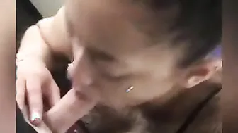 African Hooker Getting Paid To Let His White Penis jizzed Her Mouth