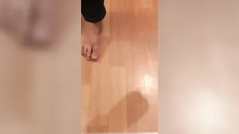 Je vous présente mes chaussettes et mes pieds