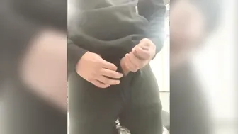 Cumming at work inside the warehouse