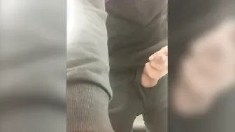 Cumming at work inside the warehouse