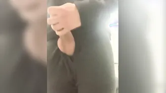 Cumming at work inside the warehouse