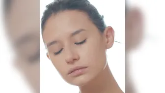 Adorable dark haired uses her chopsticks to masturbate to an orgasm