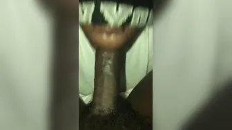 Lesbian Youtuber Sucking Off A Gigantic Penis for the first time