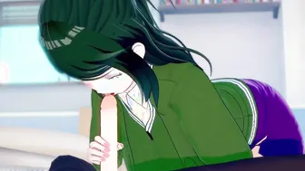 Inko Midoriya takes care of Deku | My Hero Academia