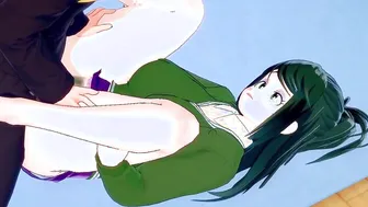 Inko Midoriya takes care of Deku | My Hero Academia