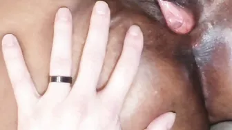White Dude Loves Eating My African Snatch  Asshole