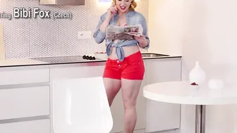 PINUP SEX - Bae Czech Housewife Bibi Fox Getting Railed Deep Into The Kitchen - VIP SEX VAULT