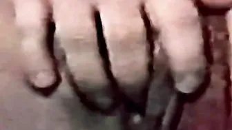 Finger Fuck Stretched Open Cunt Solo American Milf Inside Pantyhose