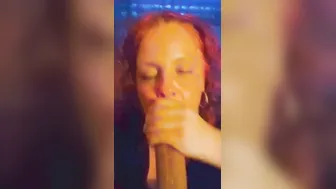 Best eye contact BBC penis sucking off angel Resaboo 