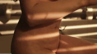 Oiled up and went to a Beauty toilet he joined me and I blown him - Mia Fire