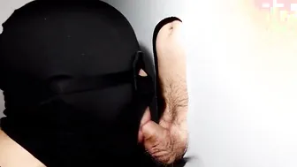 Milkman comes to Gloryhole to offer me drinking yummy testicular juice.