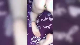 Nailed himself with a latex cock and dreams of you
