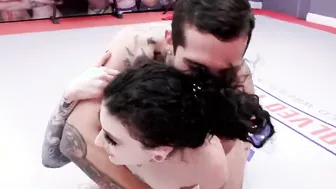 Lydia African vs Bently Layne - With Anal Sex On The Line
