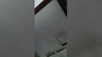 Fiance sneaks off for quickie on floor.