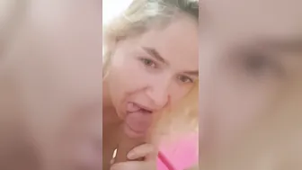 I recorded myself when I blown his dick