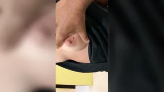 mom BOOB slapped rough and she says Thank You.