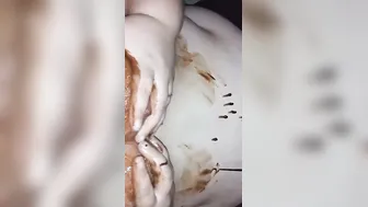 Virgin cunt with mouth Gets Crazy With Chocolate
