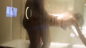 Satan comeback banged into toilet Asia bimbos