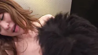 Japanese housewife Jun Kusanagi likes to squirt during sex