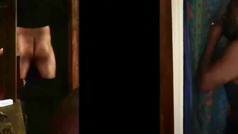 Next Door getting penis swallowed after arguing with his Lover