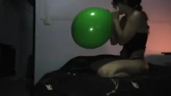 haciendo two con globos de 17 pulgadas (b2p)