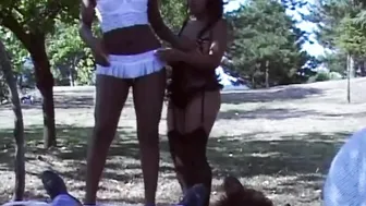 Group Sex with anal trannies and clients blown off