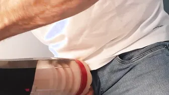 Blown the Cum out of me ☺ Bae Sex Sex Toy review fucks Goddess Bro up..Wow 