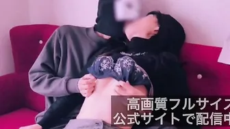 清楚な人妻さん♡照れながらも夫の前で背面騎乗位で逝きます♡素人／美乳／日本人／熟女無修正／日本人 日本人 熟女／五十路 おばさん