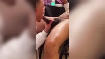 Sucking Off penis compilation for two min heterosexual