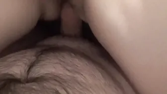 Private missionary anal cumshot sex with Beauty pawg bushy ink fiance