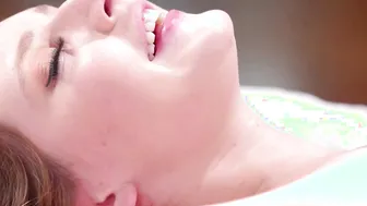 GIRLSWAY She Fucks Her Bfs Stepmom Christie Stevens While Hes Watching A Sex Tape Downstairs